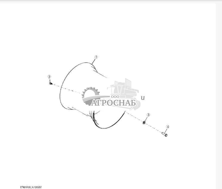 Wheel, 1 Piece Rim for 75065R26 Tire 
